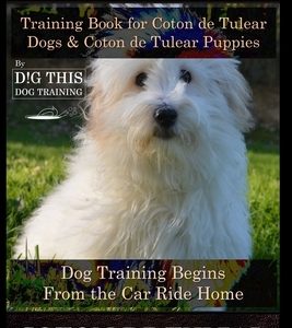Coton de Tulear Training Book for Coton De Tulear Dogs & Coton De Tulear Puppies By D!G THIS DOG Training Dog, Training Begins From the Car Ride Home,