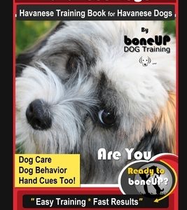 Havanese Dogs Havanese Training Book for Havanese Dogs By BoneUP DOG Training, Dog Care, Dog Behavior, Hand Cues Too! Are You Ready to Bone Up? Easy T