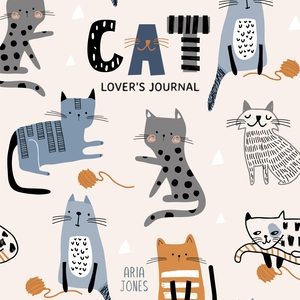 Cat Lover's Blank Journal: A Cute Journal of Cat Whiskers and Diary Notebook Pages (Cat Lovers, Kittens, Daydreamers)