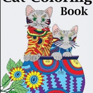 Cat Coloring Book: An Adult Coloring Book for Cat Lovers