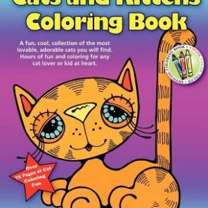Cats and Kittens Coloring Book