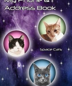 Space Cats Address Book: Phone Numbers and Email