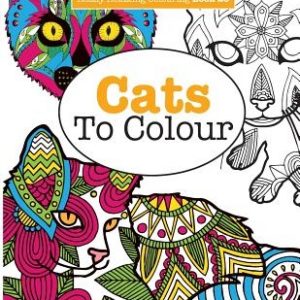Really RELAXING Colouring Book 20: Cats To Colour