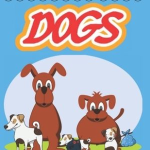 Coloring Book Dogs: coloring books stress relieving 8x11.5 inches 64 pages - for kids and adults