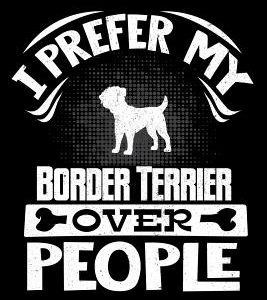 I Prefer My Border Terrier Over People: Border Terrier 2020 Calender