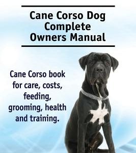 Cane Corso. Cane Corso Dog Complete Owners Manual. Cane Corso book for care, costs, feeding, grooming, health and training.