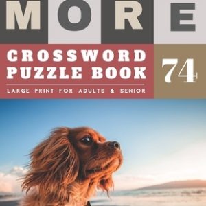 Large Print Crossword Puzzle Books for seniors: adult easy crossword puzzles - More Large Print Crosswords Game - Hours of brain-boosting entertainmen