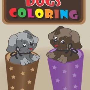 Dogs Coloring: Different kinds of Dogs Coloring book for kids ages 4-8, Size at 8 x 10 in (20.32 x 25.4 cm) 42 Pages