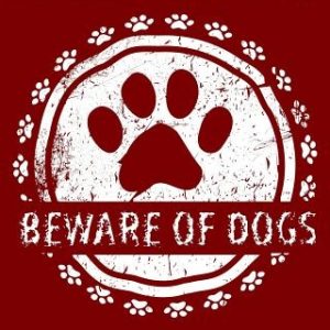 BEWARE OF DOGS Coloring Book: dogs coloring books for adults