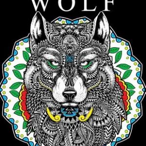 Wolf Mandalas Coloring Book for Adults: Wolf and Mandala Pattern for Relaxation and Mindfulness