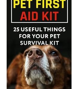 Pet First Aid Kit: 25 Useful Things For Your Pet Survival Kit