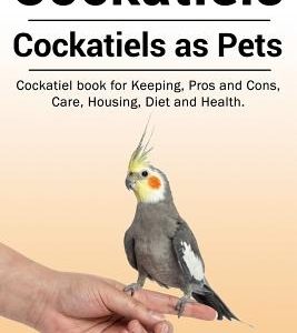 Cockatiels. Cockatiels as pets. Cockatiel book for Keeping, Pros and Cons, Care, Housing, Diet and Health.
