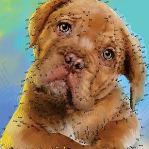 Extreme Dot-to-Dot Dogs Puzzles for Adults from 356 to 870 Dots