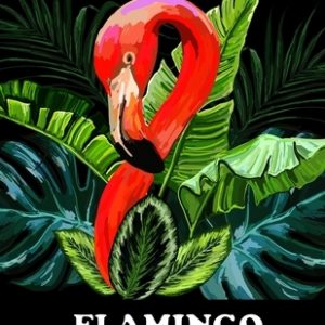 Flamingo Coloring Book For Adults: Zentangle Designs for Stress Relief and Relaxation - Colouring Book for Kids and Teenagers