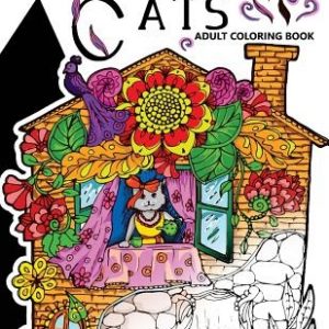 Amazing Cats Adult Coloring Book: Your Garden Coloring Book for Adult
