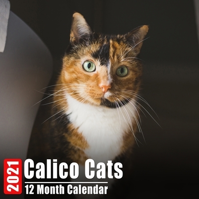 Calendar 2021 Calico Cats: Cute Calico Cat Photos Monthly Mini Calendar With Inspirational Quotes each Month