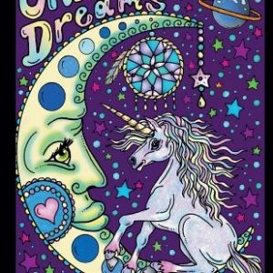 Unicorn Dreams: Unicorn Dreams Adult Coloring Book by Artist Deborah Muller. Over 50 Magical Pages. Fun, Relaxing and Calming Art to C