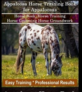 Appaloosa Horse, Appaloosa Horse Training Book for Appaloosas, Horse Book, Horse Training, Horse Grooming, Horse Groundwork, Easy Training *Profession
