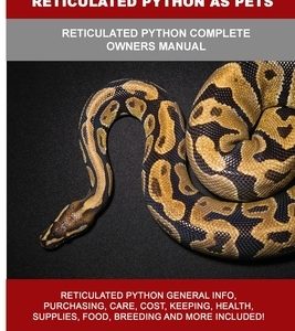 Reticulated Python as Pets: Reticulated Python Complete Owner's Manual