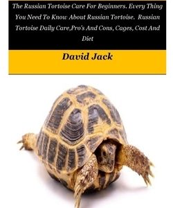 The Russian Tortoise: The Russian Tortoise Care For Beginners. Every Thing You Need To Know About Russian Tortoise. Russian Tortoise Daily C