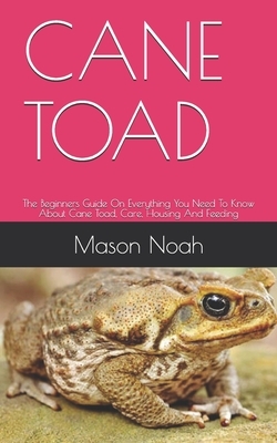 Cane Toad: The Beginners Guide On Everything You Need To Know About Cane Toad, Care, Housing And Feeding