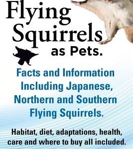 Flying Squirrels as Pets. Facts and Information. Including Japanese, Northern and Southern Flying Squirrels. Habitat, Diet, Adaptations, Health, Care