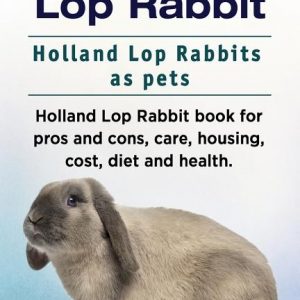Holland Lop Rabbit. Holland Lop Rabbits as pets. Holland Lop Rabbit book for pros and cons, care, housing, cost, diet and health.