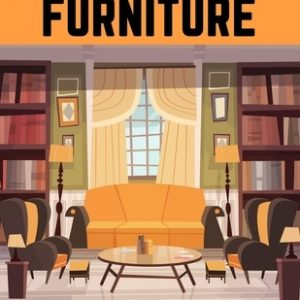 Furniture Adult Coloring Book: Beautiful Gift Coloring Activity Book For Adult