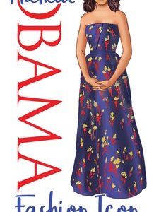 Michelle Obama Fashion Icon Paper Doll