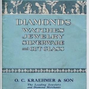 Catalog; Diamonds, Watches, Jewelry, Silverware and Cut Glass