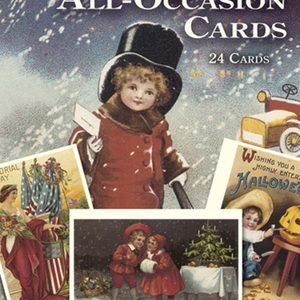 Old-Fashioned All-Occasion Cards: 24 Cards