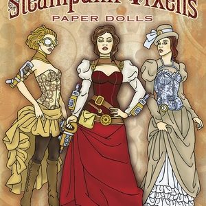 Steampunk Vixens Paper Dolls
