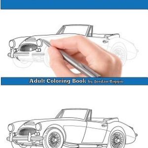 Trace and Color: Classic British Cars: Adult Activity Book