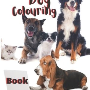 Dog colouring book: For adults and kids