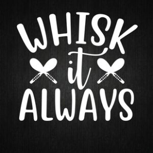 Whisk it always: Recipe Notebook to Write In Favorite Recipes - Best Gift for your MOM - Cookbook For Writing Recipes - Recipes and Not