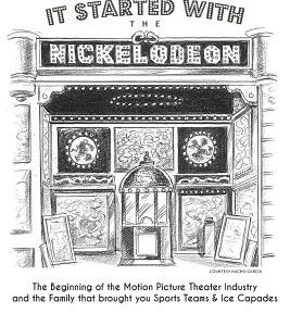 It Started With the Nickelodeon: The Beginning of the Motion Picture Theater Industry and the Family that brought you Sports & Ice Capades