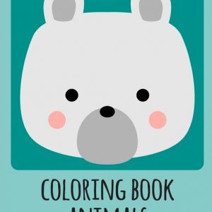 coloring book animals: Coloring Book, Relax Design for Artists with fun and easy design for Children kids Preschool