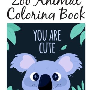 Zoo Animal Coloring Book: picture books for children ages 4-6