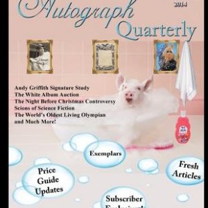 Autograph Quarterly Volume 1 2014