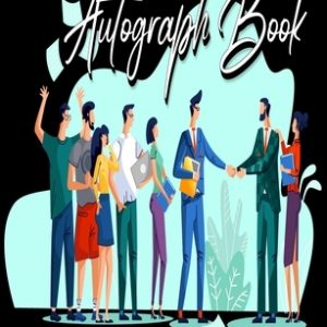 Autograph Book: Signatures Blank Scrapbook, Blank Unlined Keepsake, Memorabilia Album Gift, Keepsake Memory Book, Favorite Sports Star