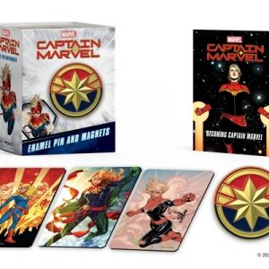 Marvel: Captain Marvel Enamel Pin and Magnets