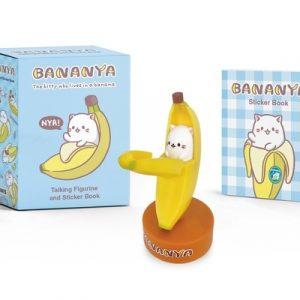 Bananya: Talking Figurine and Sticker Book