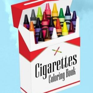 Cigarettes Coloring Book