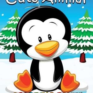 Cute Animal Coloring Book: Animal Stress-relief Coloring Book For Adults and Grown-ups