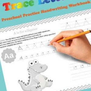 Trace Letters: Preschool Practice Handwriting Workbook: For Kids Ages 3-5: Tracing letter books for Kids Ages 3-5 Reading And Writing