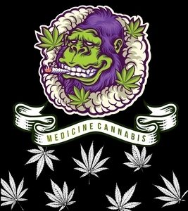 My Gorilla medicine cannabis note book ( marijuana): memo your daily with cute Gorilla weed cover record date and write
