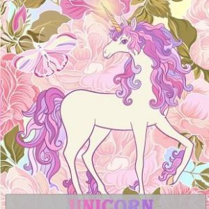 Unicorn Coloring Book: : An Adult Coloring Book with Fun Relax and Stress Relief.