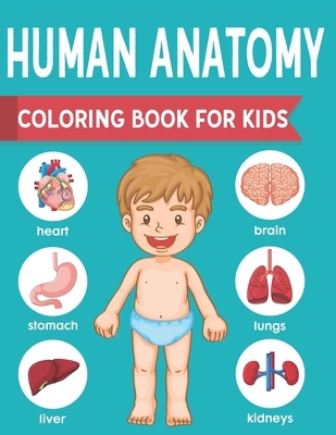 Human Anatomy Coloring Book For Kids: an Entertaining and Instructive Guide to the Human Body - Bones, Muscles, Blood, Nerves and How They Work Colori