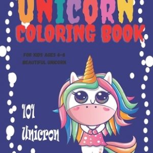 unicron 101: unicorn coloring book for kids ages 4-8 us edition, beautiful unicorn
