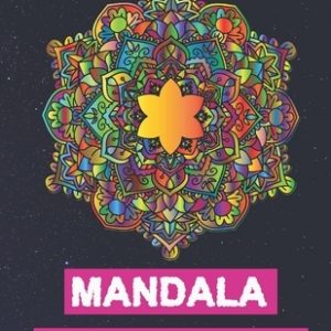 Mandala coloring book for adult: Manda coloring book for adult: Premium glossy cover designs, large 8.5"x11" format.
